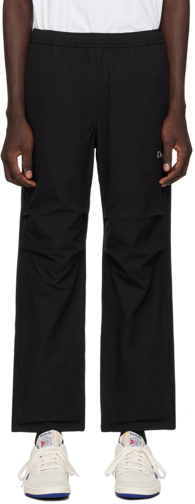 Dime Black Relaxed Trousers