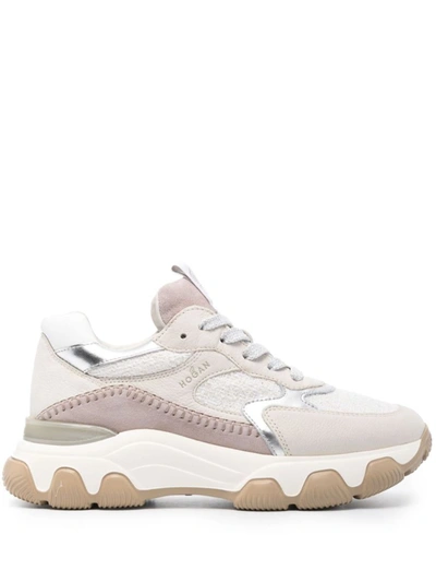 Hogan Trainers Beige