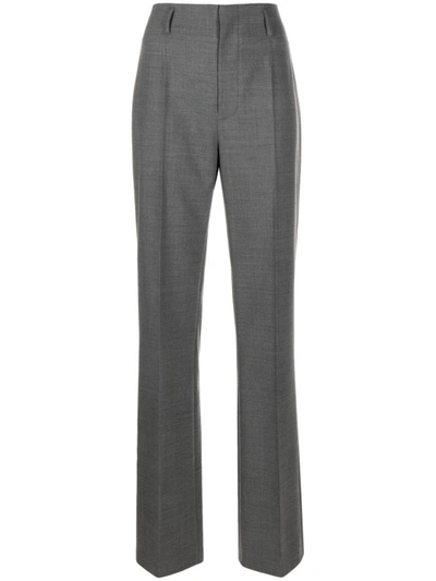 Philosophy Di Lorenzo Serafini High-waisted Tailored Trousers In Grey