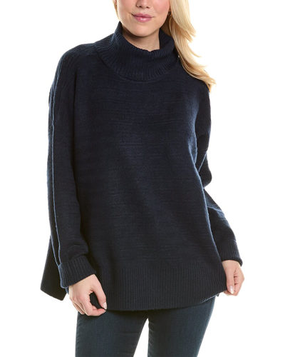 Vince Camuto Extended Shoulder Sweater In Blue