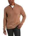 Qi Cashmere 1/4-zip Pullover