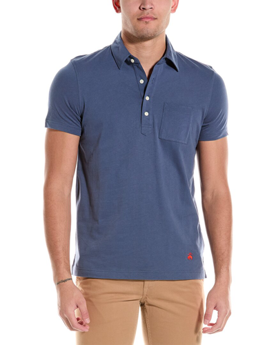 Brooks Brothers Jersey Slim Fit Polo Shirt In Blue