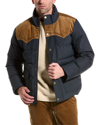 BROOKS BROTHERS BROOKS BROTHERS OUT DENIM PUFFER DOWN JACKET
