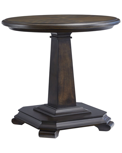 Progressive Furniture Round End Table In Brown