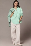 Maeve The Bennet Buttondown Shirt By  In Green