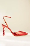 Badgley Mischka Indie Ii Heels In Red