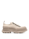 Alexander Mcqueen Tread Slick Sneakers In Beige