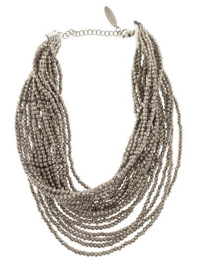 BRUNELLO CUCINELLI BRUNELLO CUCINELLI NECKLACE IN 925 SILVER