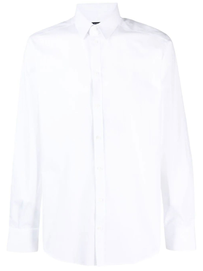 Dolce & Gabbana 长袖棉质衬衫 In White