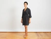 Coyuchi Solstice Organic Cotton Jersey Robe In Multi