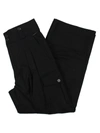 Ralph Lauren Cotton Sateen Cargo Pant In Black
