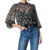 CAMI NYC NELLY TOP IN BLACK/WHITE TOILLE BWTOL