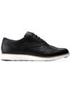 Cole Haan Original Grand Womens Leather Perforated Oxfords In Multi