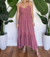 SALTWATER LUXE PHEONIX MAXI DRESS IN PINK