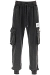 Dolce & Gabbana Logo-patch Tapered Cargo Trousers