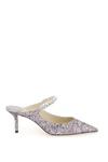 JIMMY CHOO BING 65 GLITTER PUMPS