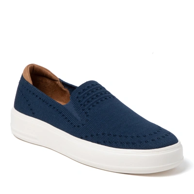Dearfoams Women's Sophie Slip-on Sneaker In Navy