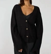 SANCTUARY WARMS MY HEART CARDIGAN IN BLACK