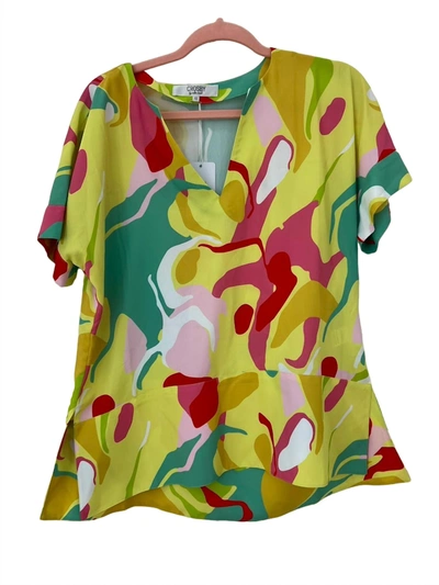 Crosby By Mollie Burch Judy Tunic In Taffy In Multi