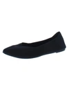 Mia Delano Womens Slip On Dressy Pointed Toe Flats In Black