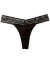 WEWOREWHAT LACE THONG