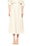 ALEXIA ADMOR ALEXIA ADMOR BRILYN LINEN MIDI SKIRT