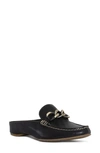 Donald Pliner Bless Leather Mule In Black-blk