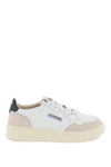 Autry Medalist Low Suede Sneakers With Breathable Design In Blue