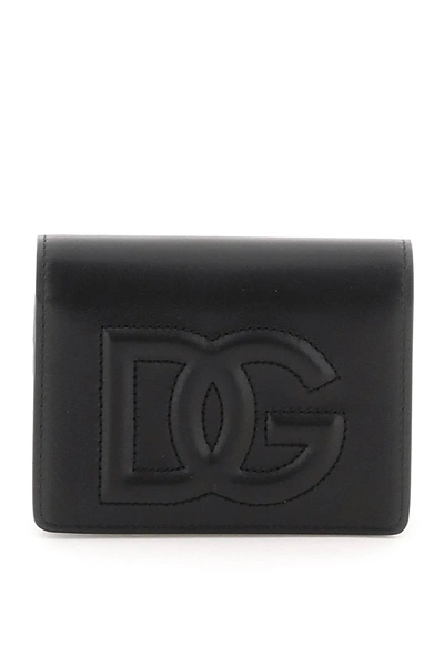 Dolce & Gabbana Logoed Wallet In Black