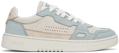 Axel Arigato Beige Dice Lo Sneakers In Beige/green