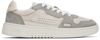 Axel Arigato Dice Lo Suede Panelled Sneakers In Beige/light Grey