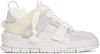 Axel Arigato Area Patchwork Sneakers In White/white