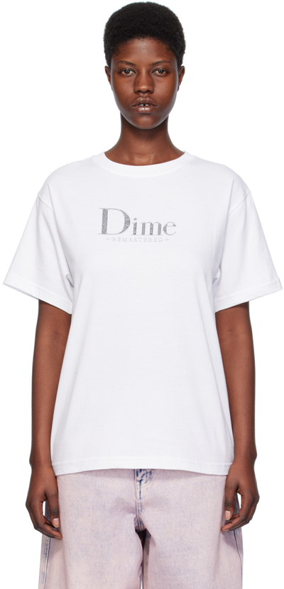 Dime White 'remastered' T-shirt