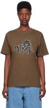 DIME BROWN SUNNY T-SHIRT