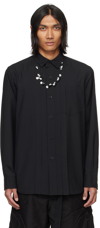 SACAI BLACK SUITING SHIRT