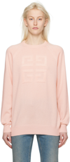 GIVENCHY PINK 4G SWEATER