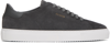 Axel Arigato Suede Low-top Sneakers Round Toe Rubber Sole In Gray
