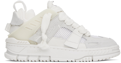 Axel Arigato Area Patchwork Sneakers In White