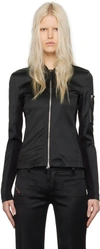 Diesel Black T-opun Jacket In 9xx