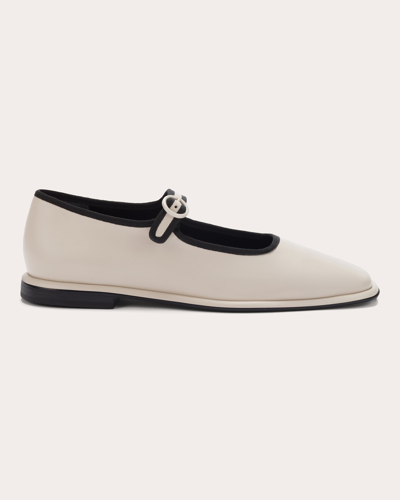 Mercedes Castillo Women's Fabiana Flat In White