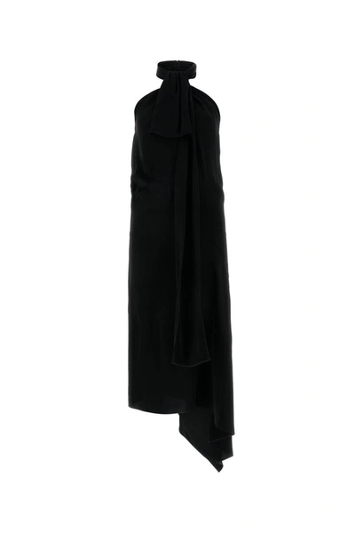 Givenchy Sleeveless Asymmetric Dress In Black