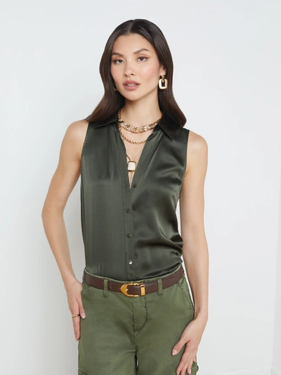 L'agence Emmy Blouse In Army