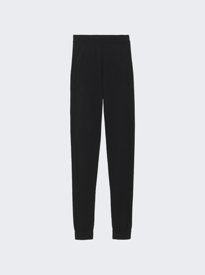 SAINT LAURENT HIGH WAISTED LEGGINGS