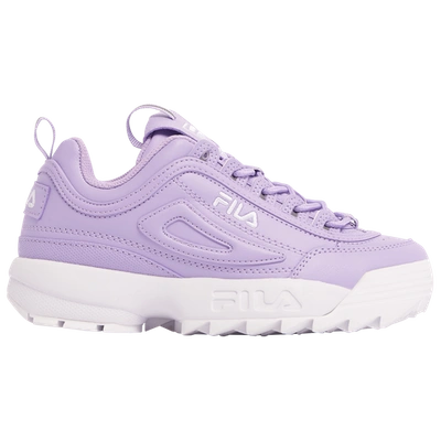 Fila Kids' Girls  Disruptor Ii In Purple/purple/white