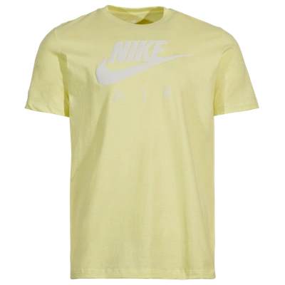 Nike Mens  Air Reflective T-shirt In Lime/white