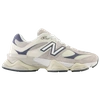 New Balance 9060 Low-top Suede And Mesh Sneakers In Grey/tan/white