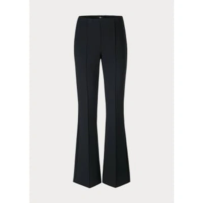 Riani Flared Pull-on Trousers Col: 999 Black