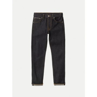 Nudie Jeans Jeans Lean Dean Dry True Selvage In Black