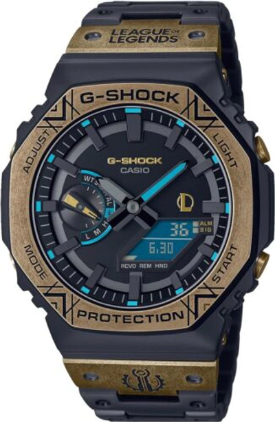 Pre-owned Casio G-shock Gm-b2100ll-1ajr Limited Box Series League Of Legends Watch Men