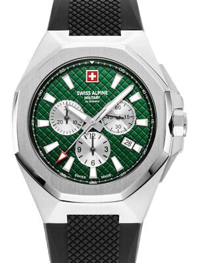 Pre-owned Swiss Military Swiss Alpine Military 7005.9834 Typhoon Mens Chronograph